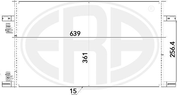 Wilmink Group WG2016841 - Конденсатор, кондиціонер autozip.com.ua