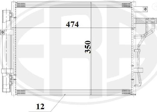 Wilmink Group WG2016798 - Конденсатор, кондиціонер autozip.com.ua