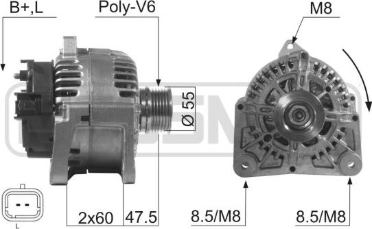 Wilmink Group WG2011986 - Генератор autozip.com.ua