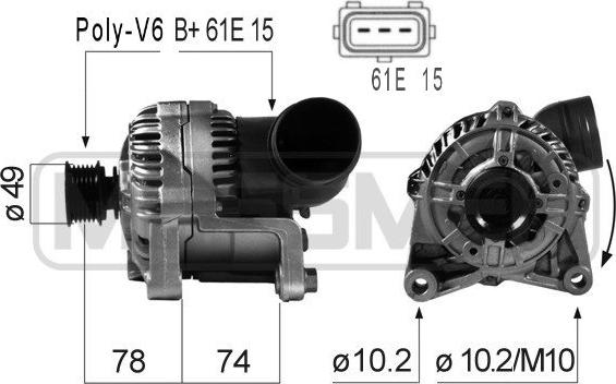 Wilmink Group WG2011642 - Генератор autozip.com.ua