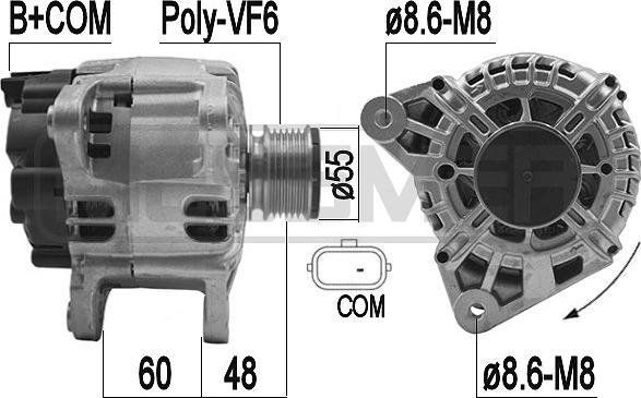 Wilmink Group WG2011223 - Генератор autozip.com.ua