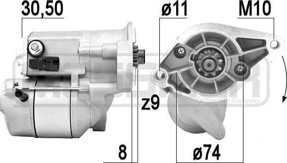 Wilmink Group WG2013494 - Стартер autozip.com.ua