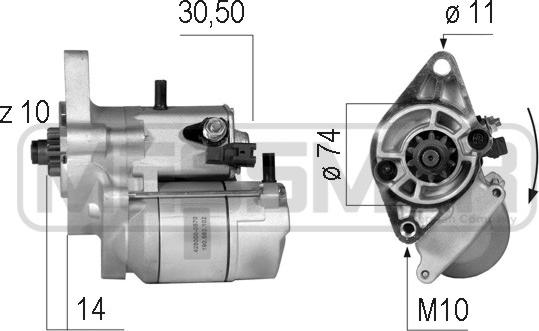 Wilmink Group WG2013168 - Стартер autozip.com.ua