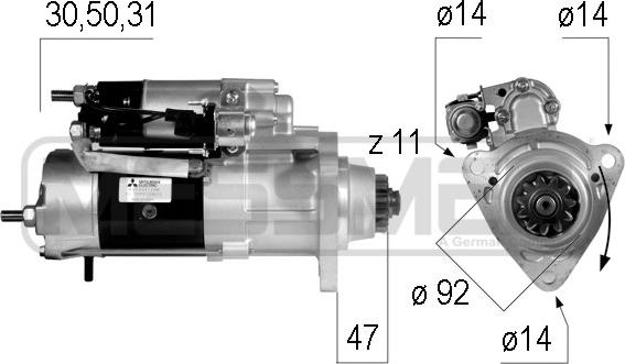 Wilmink Group WG2013134 - Стартер autozip.com.ua