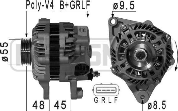 Wilmink Group WG2012466 - Генератор autozip.com.ua