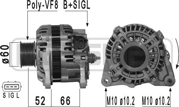 Wilmink Group WG2012422 - Генератор autozip.com.ua