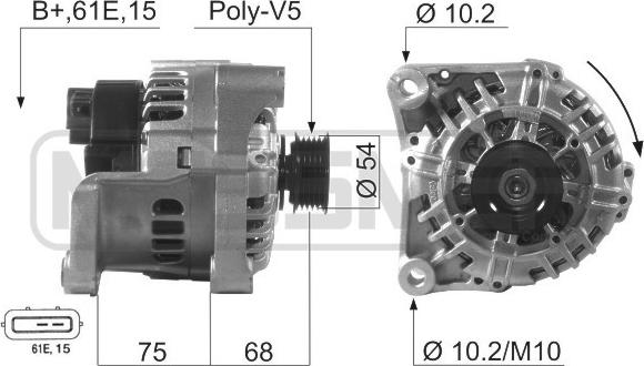 Wilmink Group WG2012049 - Генератор autozip.com.ua