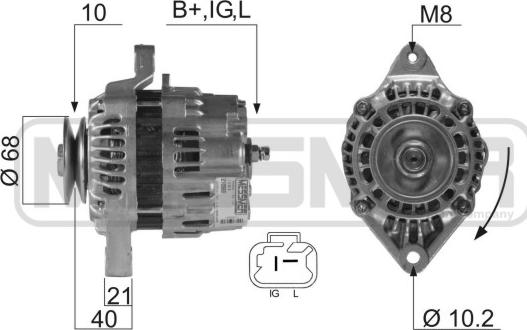 Wilmink Group WG2012039 - Генератор autozip.com.ua