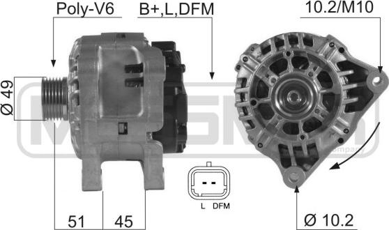 Wilmink Group WG2012023 - Генератор autozip.com.ua