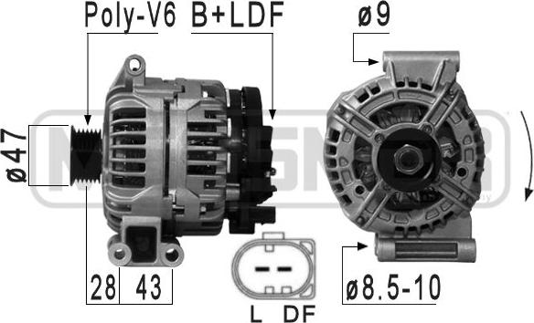 Wilmink Group WG2012354 - Генератор autozip.com.ua