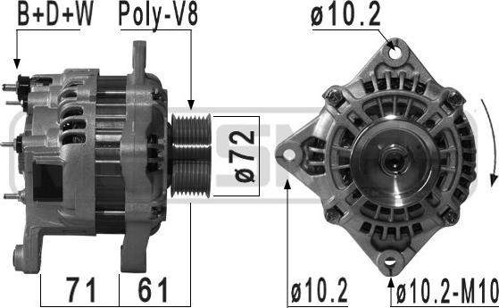 Wilmink Group WG2012387 - Генератор autozip.com.ua