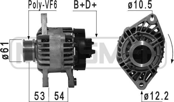 Wilmink Group WG2012326 - Генератор autozip.com.ua