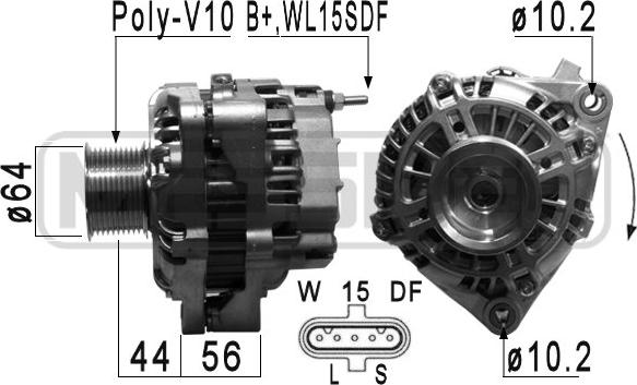 Wilmink Group WG2012377 - Генератор autozip.com.ua