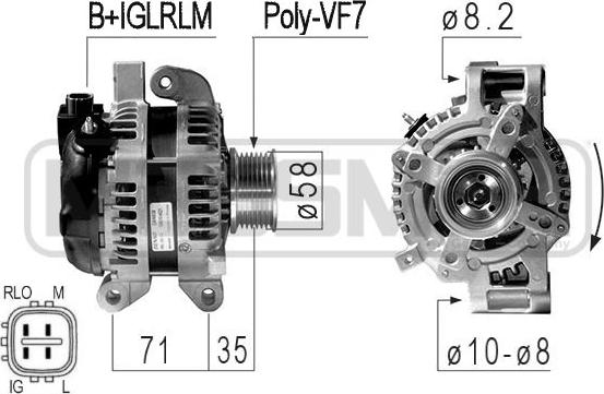 Wilmink Group WG2012299 - Генератор autozip.com.ua