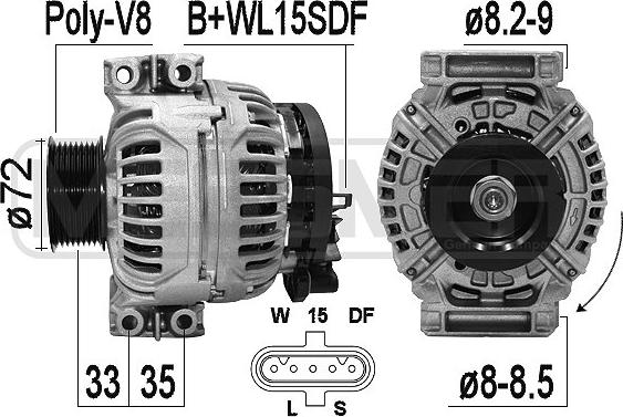 Wilmink Group WG2012269 - Генератор autozip.com.ua