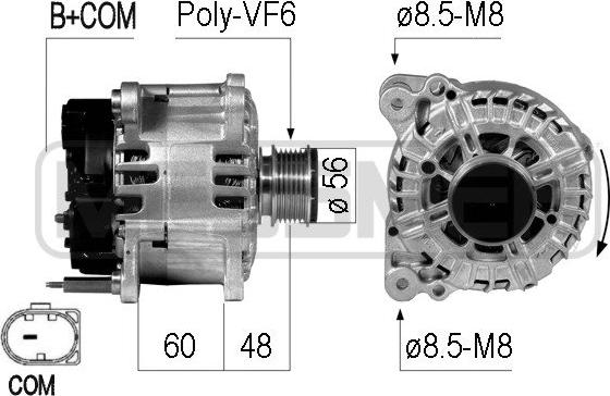 Wilmink Group WG2012207 - Генератор autozip.com.ua