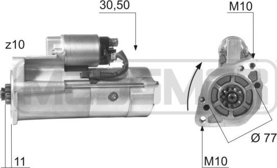 Wilmink Group WG2012749 - Стартер autozip.com.ua