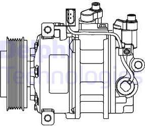 Wilmink Group WG2039894 - Компресор, кондиціонер autozip.com.ua