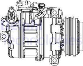 Wilmink Group WG2039895 - Компресор, кондиціонер autozip.com.ua