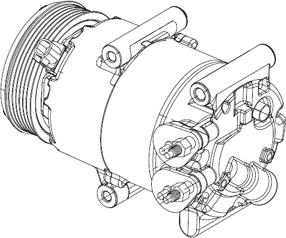 Wilmink Group WG2039826 - Компресор, кондиціонер autozip.com.ua