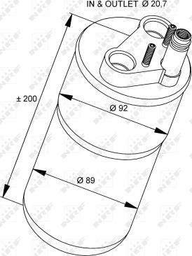 Wilmink Group WG2159977 - Осушувач, кондиціонер autozip.com.ua