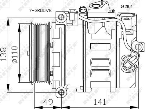 Wilmink Group WG2159552 - Компресор, кондиціонер autozip.com.ua