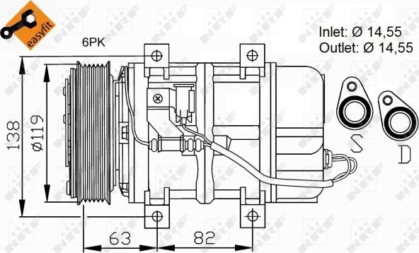 Wilmink Group WG2159140 - Компресор, кондиціонер autozip.com.ua