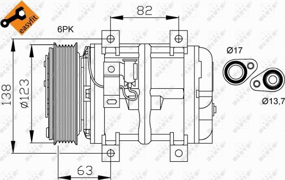 Wilmink Group WG2159143 - Компресор, кондиціонер autozip.com.ua