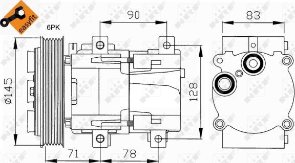 Wilmink Group WG2159114 - Компресор, кондиціонер autozip.com.ua