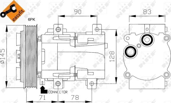 Wilmink Group WG2159122 - Компресор, кондиціонер autozip.com.ua