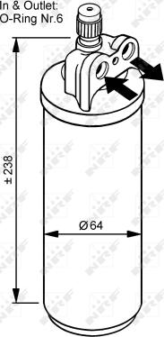 Wilmink Group WG2159893 - Осушувач, кондиціонер autozip.com.ua