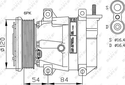 Wilmink Group WG2159398 - Компресор, кондиціонер autozip.com.ua