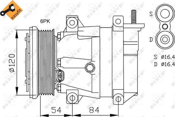 Wilmink Group WG2159397 - Компресор, кондиціонер autozip.com.ua