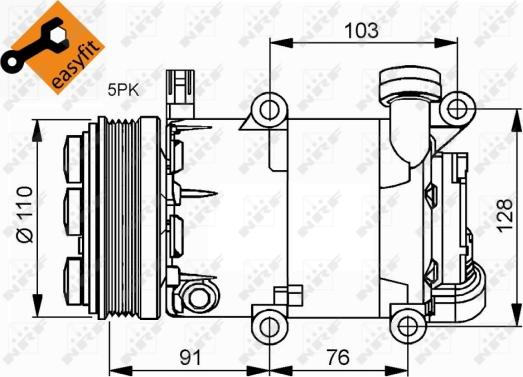 Wilmink Group WG2159323 - Компресор, кондиціонер autozip.com.ua