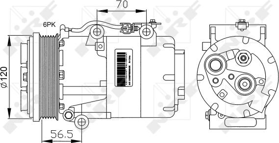 Wilmink Group WG2159262 - Компресор, кондиціонер autozip.com.ua