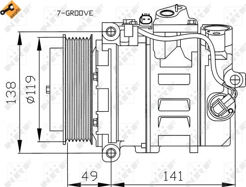 Wilmink Group WG2159225 - Компресор, кондиціонер autozip.com.ua