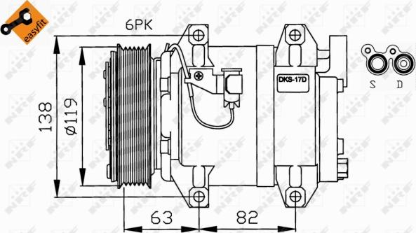 Wilmink Group WG2159220 - Компресор, кондиціонер autozip.com.ua