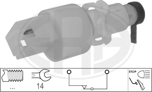 Wilmink Group WG2151144 - Вимикач ліхтаря сигналу гальмування autozip.com.ua