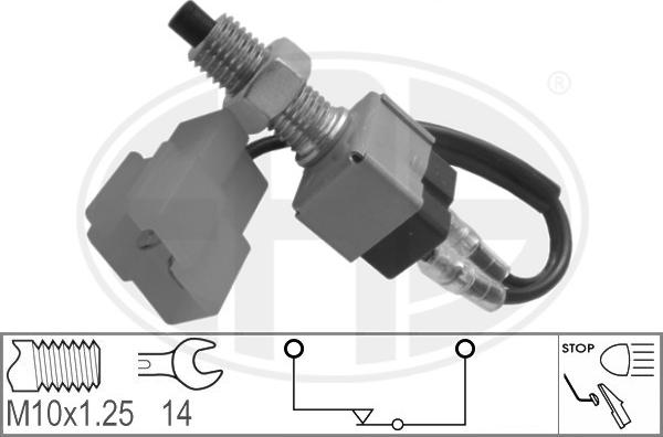 Wilmink Group WG2151117 - Вимикач ліхтаря сигналу гальмування autozip.com.ua