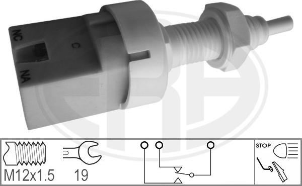 Wilmink Group WG2151126 - Вимикач ліхтаря сигналу гальмування autozip.com.ua