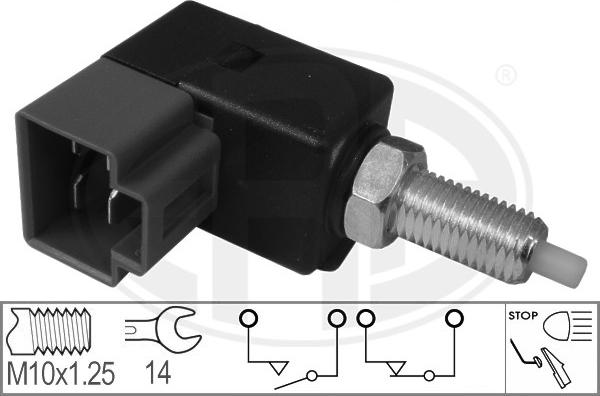 Wilmink Group WG2151120 - Вимикач ліхтаря сигналу гальмування autozip.com.ua