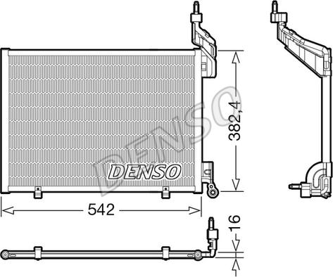 Wilmink Group WG2169917 - Конденсатор, кондиціонер autozip.com.ua