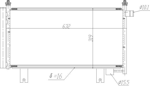 Wilmink Group WG2160729 - Конденсатор, кондиціонер autozip.com.ua