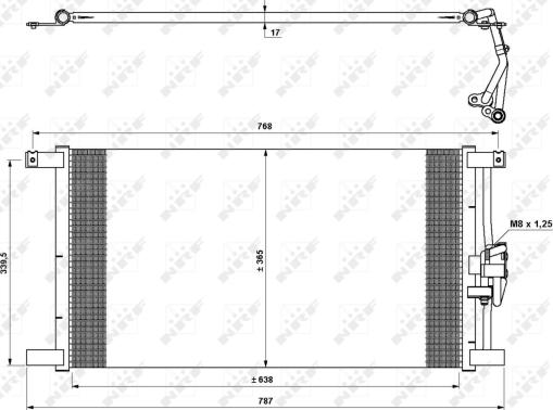 Wilmink Group WG2161049 - Конденсатор, кондиціонер autozip.com.ua