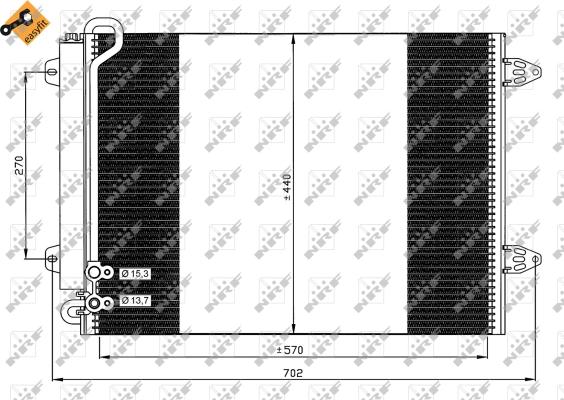 Wilmink Group WG2161029 - Конденсатор, кондиціонер autozip.com.ua