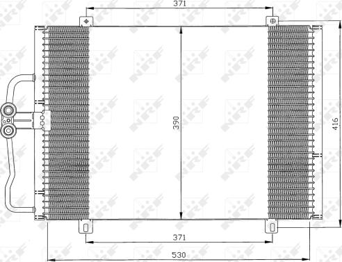 Wilmink Group WG2161122 - Конденсатор, кондиціонер autozip.com.ua