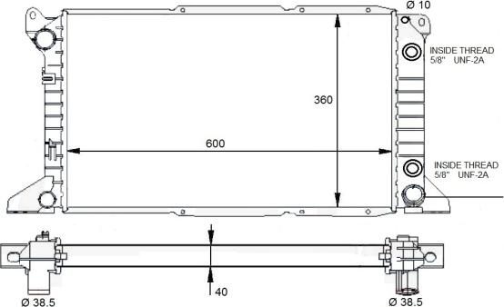 Wilmink Group WG2162263 - Радіатор, охолодження двигуна autozip.com.ua