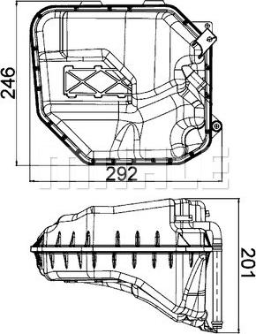 Wilmink Group WG2184432 - Компенсаційний бак, охолоджуюча рідина autozip.com.ua