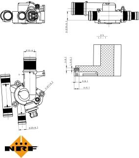 Wilmink Group WG2184642 - Термостат, охолоджуюча рідина autozip.com.ua