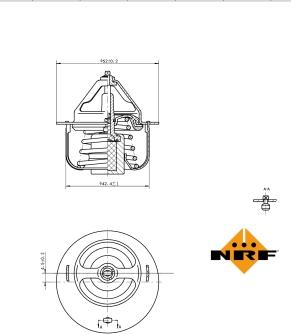 Wilmink Group WG2184676 - Термостат, охолоджуюча рідина autozip.com.ua